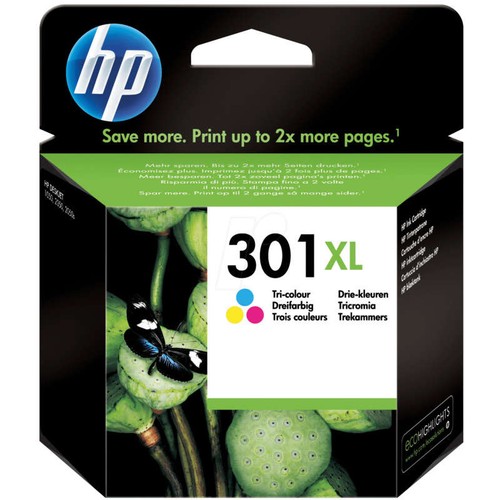 Hp Cartouche D'Encres Trois Couleurs N°301Xl