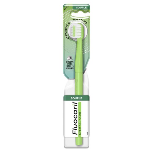 Fluocaril Brosse à dents Souple Expert Anti-Caries x1