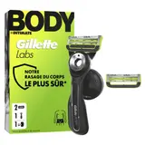 Gilette Labs Rasoir body + Intimate à 2 lames