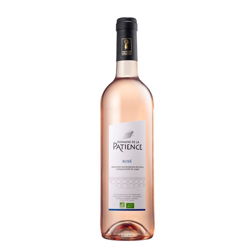 Domaine de la patience Côteaux du pont du Gard igp Rosé Bio 75cl