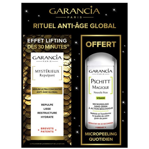 Garancia Coffret Mystérieux Repulpant 30ml + Pschitt Magique Visage 30ml Offert
