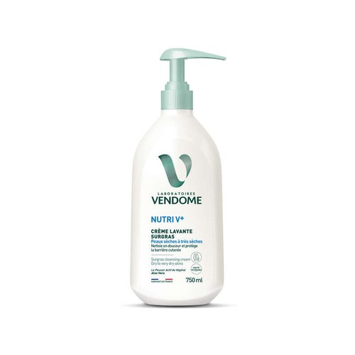 Laboratoires Vendôme Nutriv+ Crème Lavante Surgras 750ml