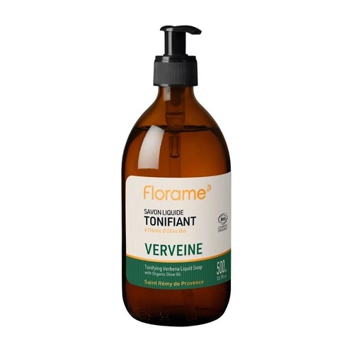 Florame Savon Liquide Tonifiant Verveine Bio 500ml