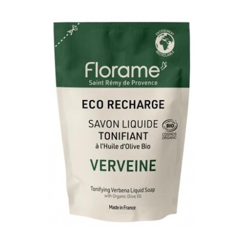 Florame Savon Liquide Tonifiant Verveine Éco-Recharge Bio 470ml