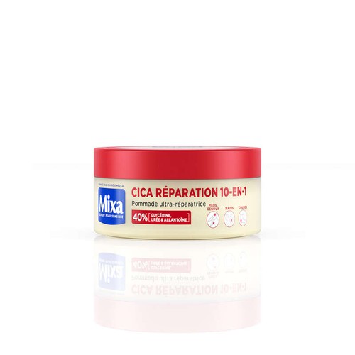 Mixa Pommade Ultra-Réparatrice Cica Réparation 10-en-1 150ml