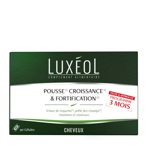 Luxéol Pousse Croissance & Fortification Complément alimentaire x90