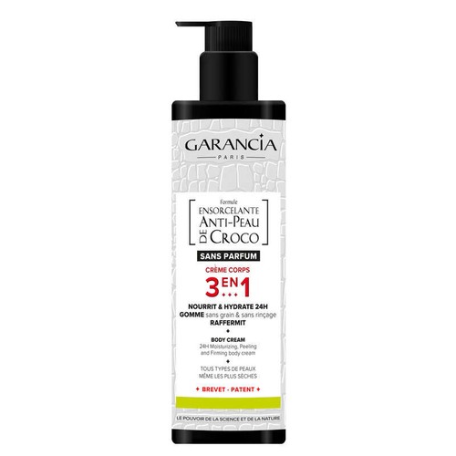 Garancia Ensorcelante Formule Anti-Peau de Croco 3en1 Sans Parfum 400ml