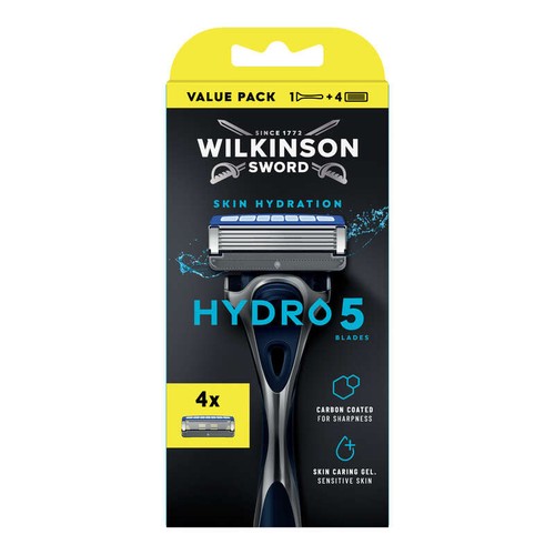 Wilkinson Rasoir Hydro 5 Starter Kit Regular + 4 Lames