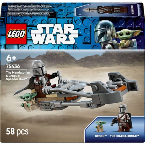 Lego®Star Wars™ 75436 Le speeder bike du Mandalorien & Grogu