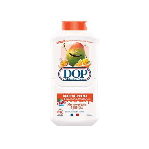 Dop Douche Crème douceur enfance au parfum tropical 310ml