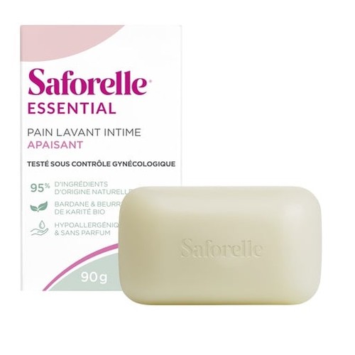 Saforelle essential Pain lavant intime apaisant 90g