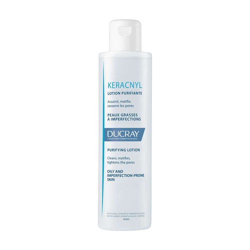 Ducray Keracnyl Lotion purifiante anti-imperfections Peaux grasses à tendance acnéique 200ml