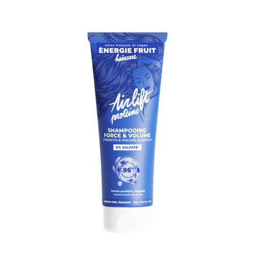 Energie Fruit Airlift Protéine Shampooing Force et Volume Cheveux Fins et Fragiles 250ml