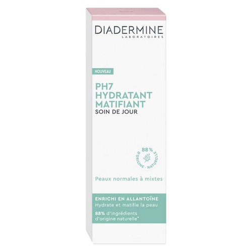 Diadermine Crème de Jour PH7 Soin de Jour Hydratant Matifiant 50 ml