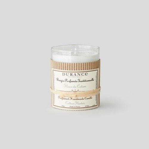 Durance Bougie Artisanale Parfumée Fleurs De Coton 180g