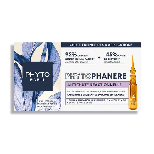 Phytocyane Traitement antichute réactionnelle 12x5ml