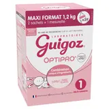 Guigoz Optipro 1er âge Bag In Box Lait Infantile 2x600g