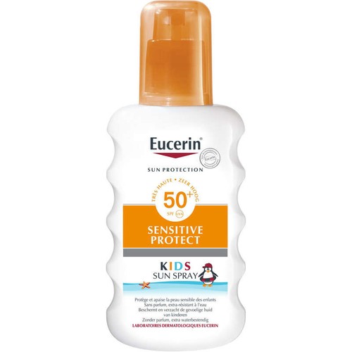 [Para] Eucerin Sun Sensitive protect kids spray kids spf 50+  200ml
