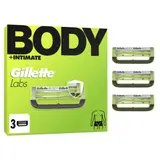 Gillette Labs Body + Intimate Recharge Rasoir 2 lames x3