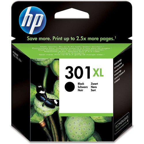 Hp Cartouche D'Encre 301 Xl Noir