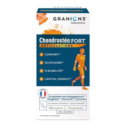 Granions Chondrostéo+ Fort Articulations 120 Comprimés