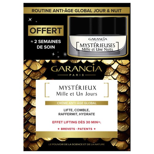 Garancia Coffret Mystérieux Mille et Un Jours 30ml + Mystérieuses Mille et Une Nuits 10ml Offert