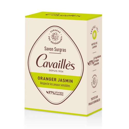 Cavaillès Savon Surgras Oranger Jasmin 100g