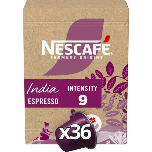 Nescafé Farmers Origins India Intensity 9 x36 capsules