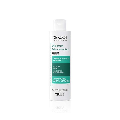 Vichy Dercos Shampoing Dermatologique Sebo-Correcteur Cuir Chevelu & Cheveux Gras 200ml