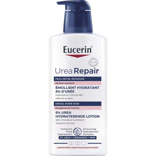 Eucerin UreaRepair PLUS Émollient 5% d'Urée Parfum Apaisant 400ml