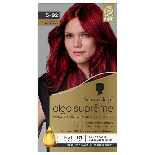 Schwarzkopf Oleo Coloration permanente 5-92 Rouge Éclatant