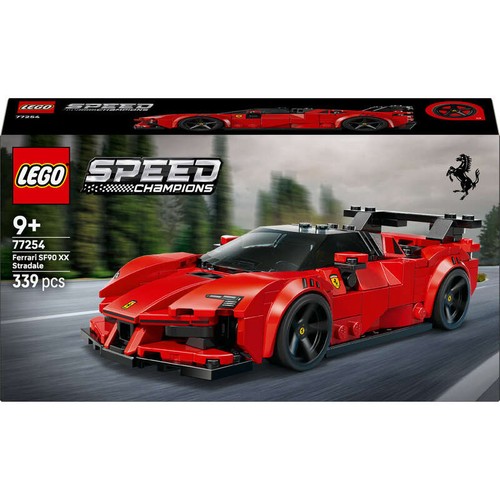 Lego® speed champions 77254 - voiture de course ferrari sf90 xx stradale