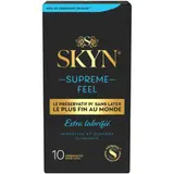 Skyn Supreme Feel Extra Lubrifié x10