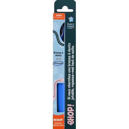 eHOP! Brosse à dents rechargeable Modèle adulte medium x1