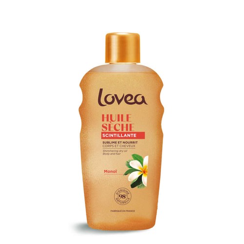 Lovea Huile Sèche Scintillante au Monoï 150ml