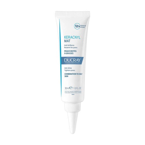 Ducray Keracnyl Emulsion matifiante anti-brillance peaux mixtes à grasses 30ml