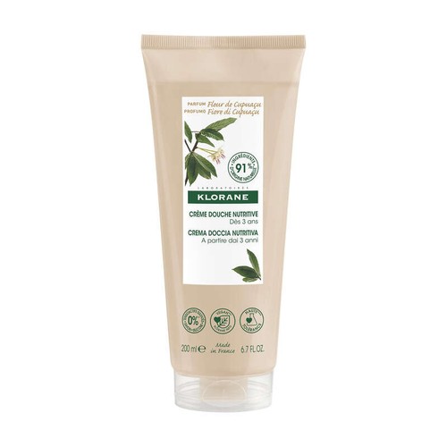 [Para] Klorane Crème douche au parfum Fleur de Cupuaçu Peau sèche 200ml