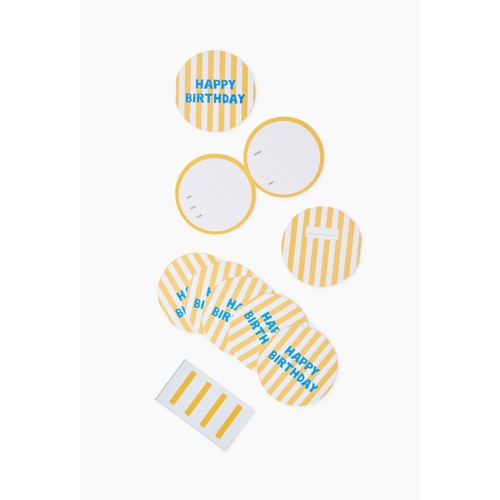 My Lillte Day Invitations Happy Bithday x8