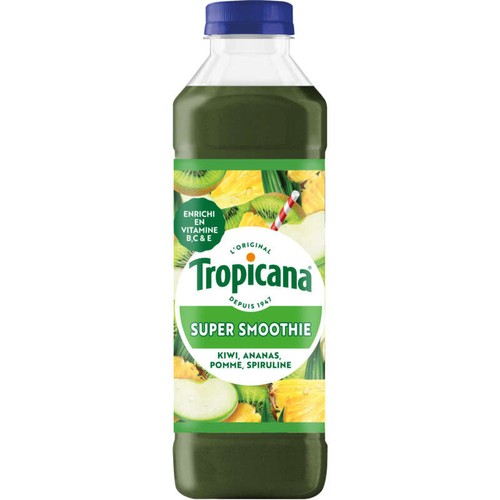 Tropicana Smoothie kiwi ananas 75cl