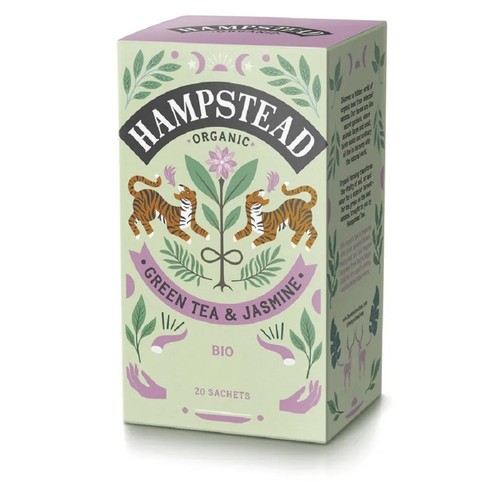 Hampstead Tea Thé vert Bio Jasmin 20x2g