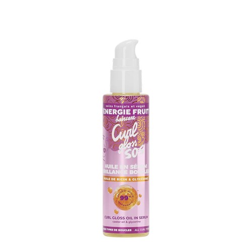 Energie Fruit SOS Curl Gloss Huile en Sérum Capillaire Cheveux Bouclés 75ml