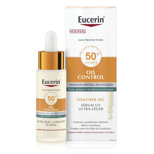 Eucerin Sérum Protection Solaire Oil control SPF50+ 30ml