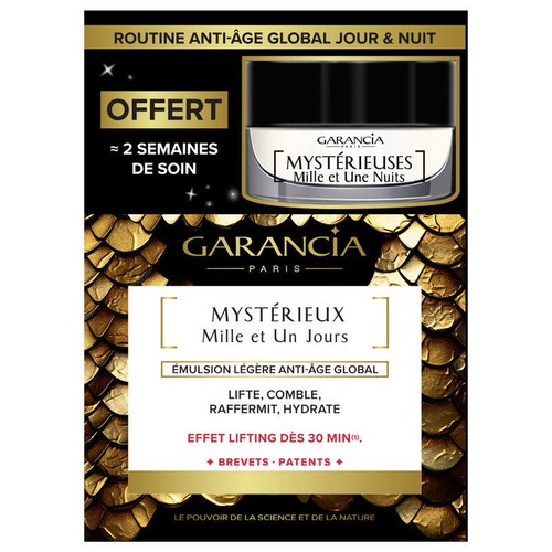 Garancia Coffret Mystérieux Mille et Un Jours Emulsion 30ml + Mystérieuses Mille et Un Jour 10ml Offert