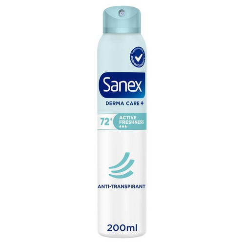 Sanex Derma Care+ Deodorant 72h Active Fresh 200ml