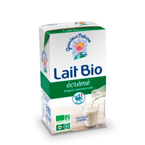 [Par Naturalia] Grandeur Nature Lait Écrémé Bio 1L