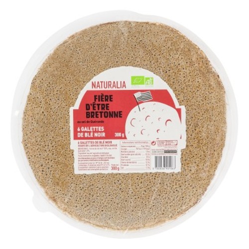 Naturalia 6 Galettes de Blé Noir Bio 300g