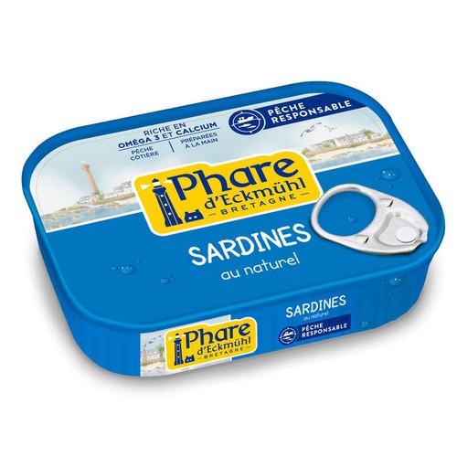 [Par Naturalia] Phare D'Eckmühl Sardines Au Naturel Msc 95g