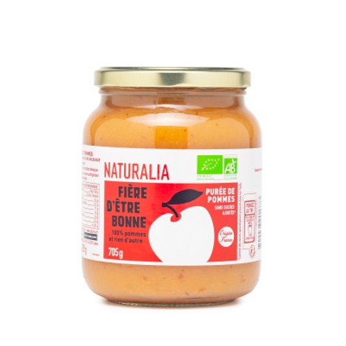 Naturalia Purée de Pommes Bio 705g