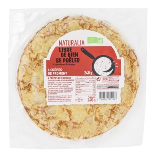 Naturalia Crêpes de Froment Bio 6x40g