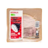 Naturalia Jambon supérieur avec couenne Bio x2 80g